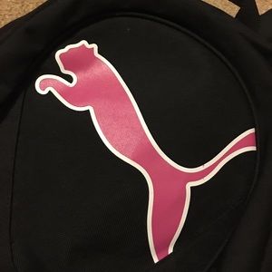 Small Black Puma Backpack